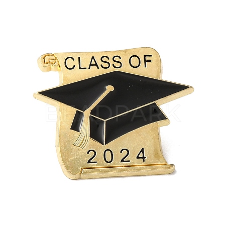 2024 Graduation Caps Enamel Pins JEWB-M042-08A-1