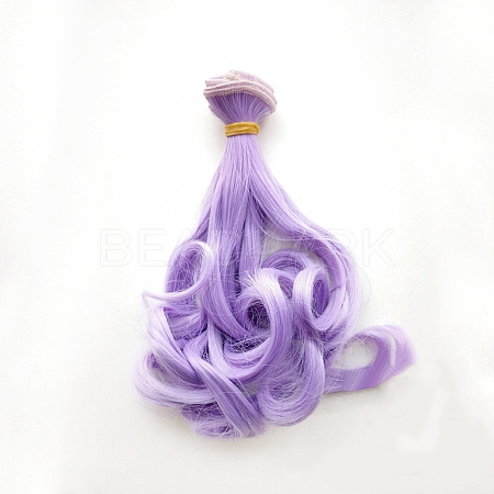 High Temperature Fiber Long Pear Perm Hairstyle Doll Wig Hair DOLL-PW0001-027-26-1