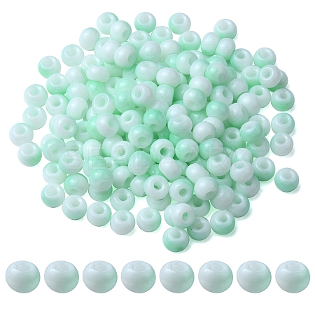 6/0 Opaque Glass Seed Beads SEED-YW0002-13N-1