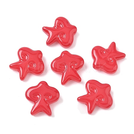 Baking Paint Glass Beads LAMP-D303-05F-1