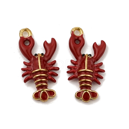 Brass Alloy Pendants KK-R226-15G-04-1