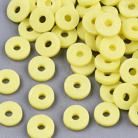 Handmade Polymer Clay Beads LS-X-CLAY-Q251-6.0mm-35-1