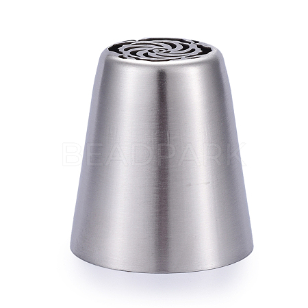 Non-Tarnish Flower Stainless Steel Russian Piping Tips DIY-D036-20P-1