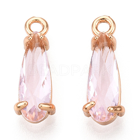 Faceted Glass Pendants X1-GLAA-T010-004H-1