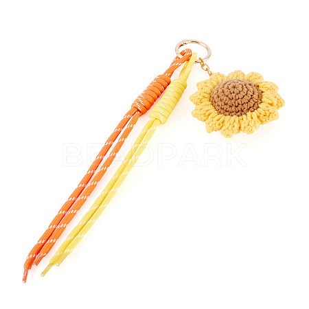 Polyester Pendant Keychains KEYC-TADJ0001-06A-1
