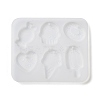 Ice Cream/Cake/Donut Pendant DIY Silicone Mold X1-DIY-K073-09C-2