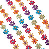 Colorful Polyester Lace Trim OCOR-TAC0001-17-1