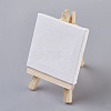 Folding Wooden Easel Sketchpad Settings DIY-WH0063-08-3