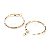 Ring 304 Stainless Steel Hoop Earrings for Women Men EJEW-B049-02B-G-2