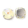 Mocha Fluorescent(MI) Flat Round Sew on Rhinestone GGLA-M006-02A-P04-2
