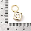 Brass Enamel Pendants KK-P338-43G-02-3