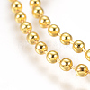 Stainless Steel Ball Chain Necklace Making X-MAK-L019-01C-G-2