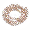 Electroplate Glass Beads Strands LS-EGLA-A034-T3mm-B24-2