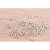 925 Sterling Silver Spacer Beads STER-WH0006-02A-S-2