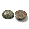 Natural Unakite Cabochons G-C115-02B-27-2