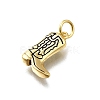 Brass Enamel Pendants KK-K400-50G-01A-2