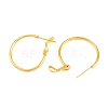 Brass Hoop Earrings KK-I665-26A-G-2