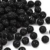 Polymer Clay Rhinestone Beads RB-C1438-12mm-A02-1