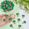 60Pcs Coconut Tree Resin Cabochons FIND-SC0024-03-3
