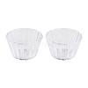 Mini Plastic Simulated Egg Tart Cup DJEW-C005-02A-1