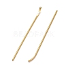 Brass Hair Stick Findings KK-F830-03G-2