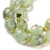 Natural Prehnite Beads Strands G-N342-58-4