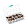 340Pcs 4 Style Grade A+ Natural Tiger Eye Beads G-LS0001-50-7