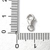 925 Sterling Silver Lobster Claw Clasps STER-P063-02P-3
