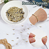 350Pcs Electroplated Synthetic Non-magnetic Hematite Beads Strands G-SC0003-65A-6
