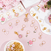 60Pcs 22 Styles Aluminum & Iron Hair Clip HJEW-DR00304-4