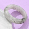 Natural Labradorite Plain Band Rings PW-WG25917-07-3