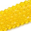 Transparent Glass Beads Strands LS-EGLA-A039-T4mm-D22-1