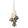 Iron Bell Wind Chimes HJEW-JM01956-1