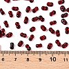 Picasso Spray Painted Glass Seed Beads SEED-T006-04-32-4