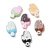 Printed  Opaque Acrylic Beads AC-CBABAE0-03-1