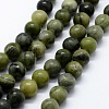 Natural Chinese Southern Jade Beads Strands G-I199-07-12mm-1