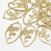 Brass Pendants X-KK-S347-120-2