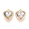Alloy Rhinestone Charms PALLOY-T092-23G-01-1