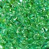 Transparent Baking Paint Glass Seed Beads SEED-P006-02B-16-3