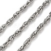 304 Stainless Steel Rope Chains CHS-H025-16P-03-1