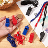 ABS Plastic Sports Outdoor Whistles NJEW-CN0001-09E-3