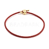 Braided Steel Wire Bracelets Making BJEW-H610-02G-02-1
