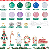 SUNNYCLUE DIY Christmas Bracelet Making Kit DIY-SC0022-58-2