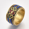Handmade Indonesia Wide Band Finger Rings IPDL-S053-219A-1