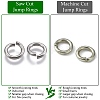 Tarnish Resistant 304 Stainless Steel Saw Cut Open Jump Rings STAS-P212-25P-16-2