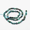 Nuggets Natural Chrysocolla Beads Strands G-N0164-10-3