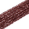 Glass Beads Strands EGLA-A034-T2mm-D13-1