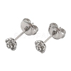 Non-Tarnish 304 Stainless Steel Stud Earrings EJEW-Z022-10P-1