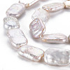 Natural Keshi Pearl Beads Strands PEAR-S020-D05-4