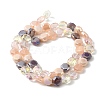 Electroplated Glass Beads Strands EGLA-A048-01A-04-4